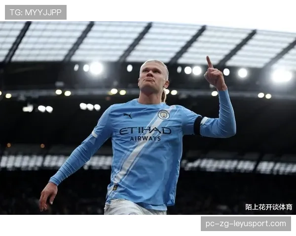 哈兰德双响一战3神迹，瓜帅盛赞比肩梅罗，曼城升英超第2，哈兰德战绩